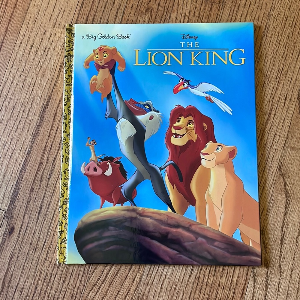 Lion King Hardcover Book